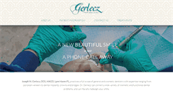 Desktop Screenshot of gerleczdentistry.com